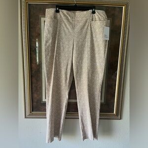 Kim Rogers Straight Leg High-Waist Stretch Pants w/Tummy Control - Sz 18 - NWT’s